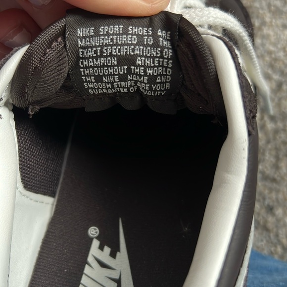 Nike Brown and White Classic (golf) Sneakers - Picture 7 of 7